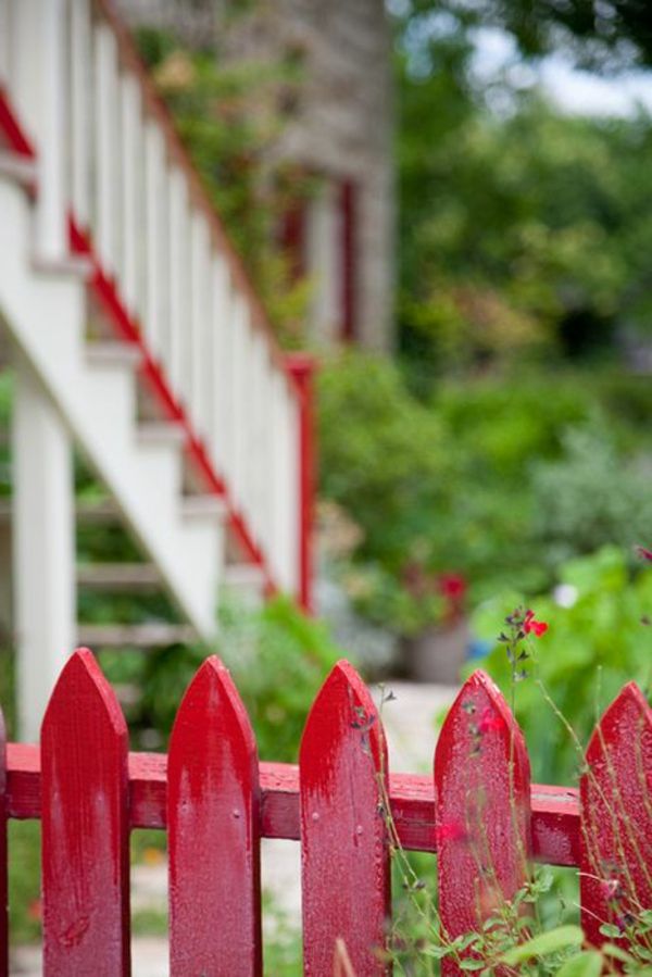 Red-fence disegno idea-exterior