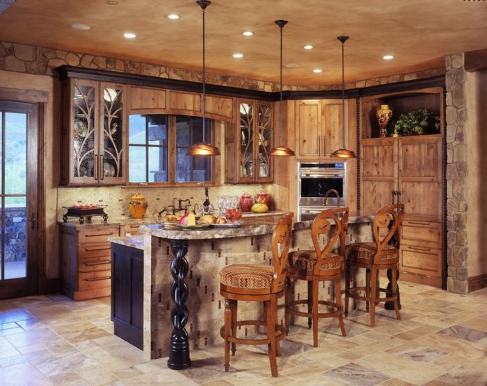 Rustic Kitchen moderne klassisk møbler-country stil