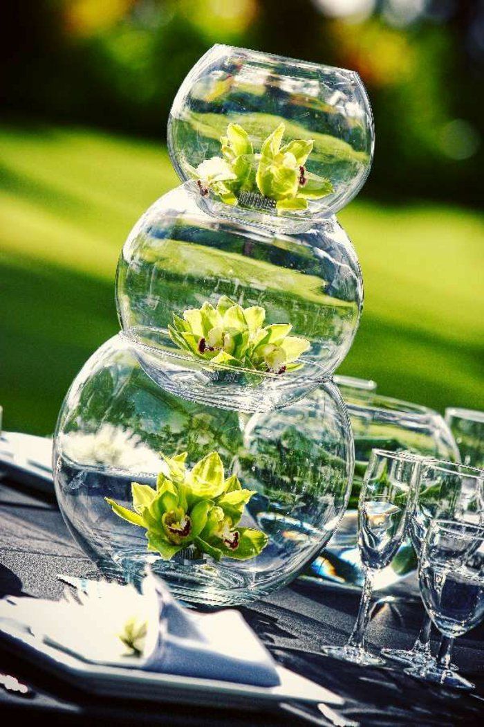 güzel cam vazo çiçekleri vazo deco cam-