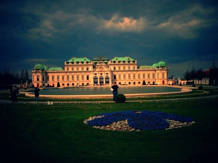 bella-architettura-baroque castello del Belvedere di Vienna in Austria