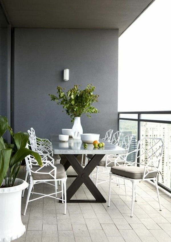 vakker balkong-møbler-balkong-balkong-gjør-balkong-ideer-balkongbord-balkong stoler
