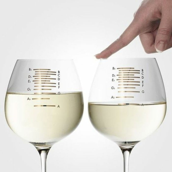 Frumos personalizate vin alb Ochelari-cadou idee buna