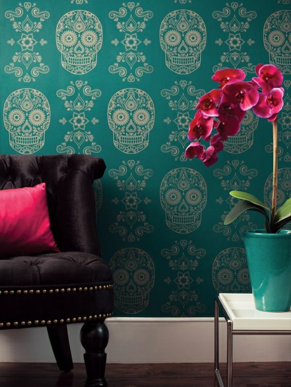 Krásna-tapety-obývačka-wallpaper-green