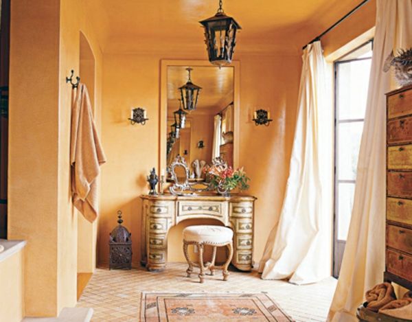 lepa stena-barva-marelica-design ideja, hodnik
