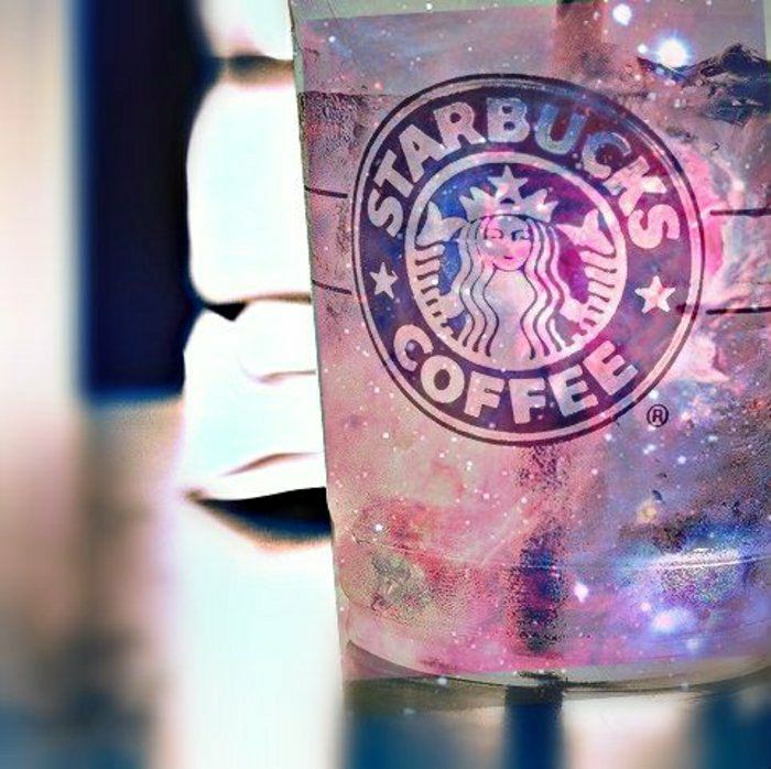god kopp Starbucks frosset drikke isen
