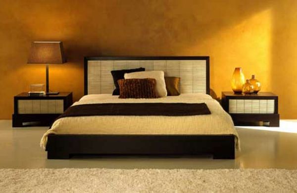 dizajn spálne s teplými farbami moderný dizajn izieb
