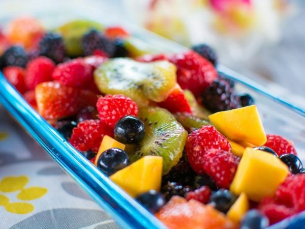 chutnejšie-ovocný šalát-recept-ovocný šalát ovocný šalát, dressing-Obstsalat kalórií