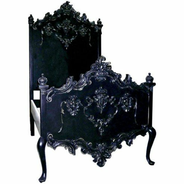svart-modell-för-gotisk-stol