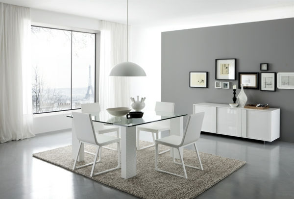 veldig elegant, spisestue-møbler set-spisestue stoler spisebord-design-ideer