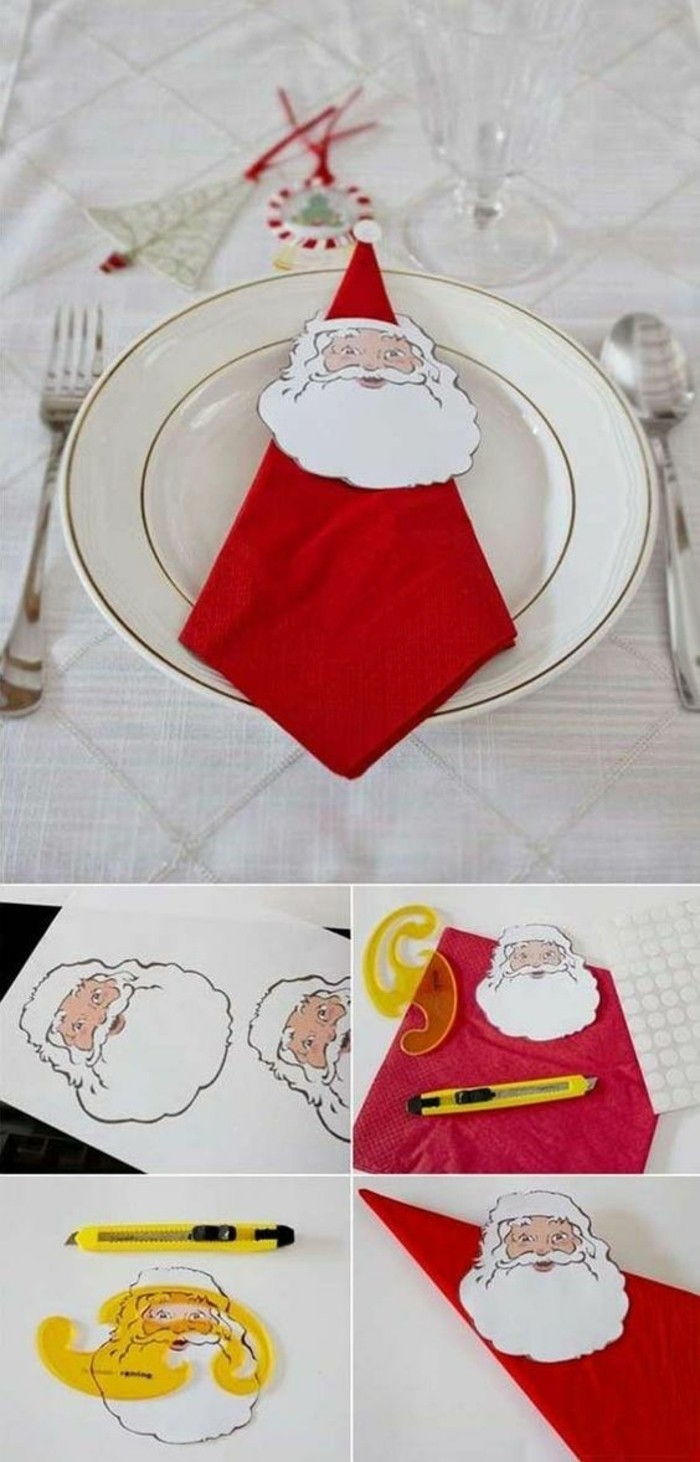 servetter-Jul-faldigt-med-Santa