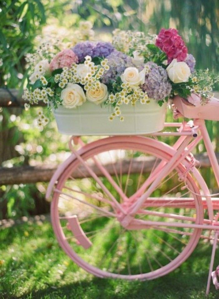 gasto-chique-jardim-bonita-deco com-rosa-bike