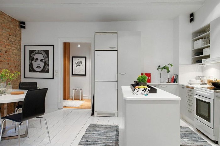 -Escandinavo conjunto branco-interior-moderno-cozinha
