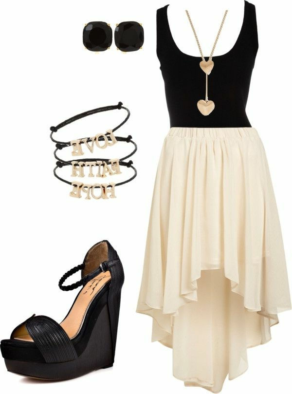 sandali-con-zeppa moda vestito-moda abiti estivi da donna