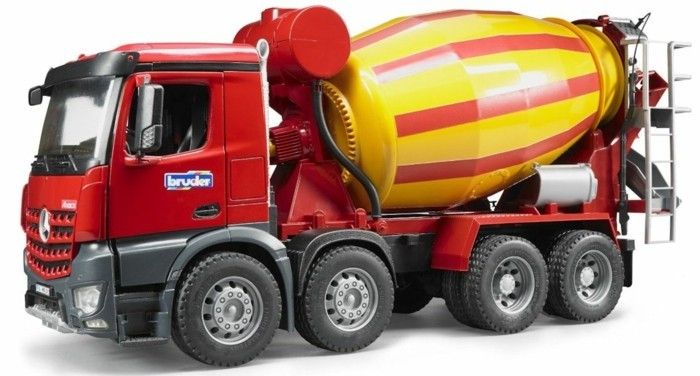 Žaislų brolis-betono maišyklė-Truck