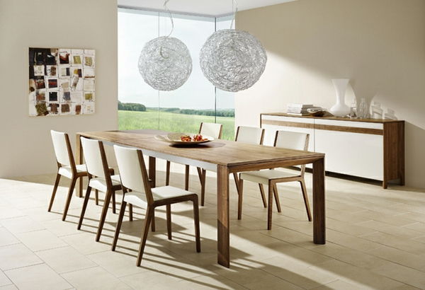 stilig-dining-møbler set-spisestue stoler spisebord-design-ideer