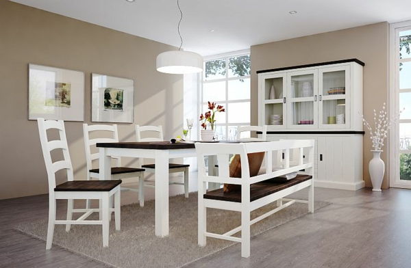 stilig - spisestue møbler set-spisestue stoler spisebord-design-ideer
