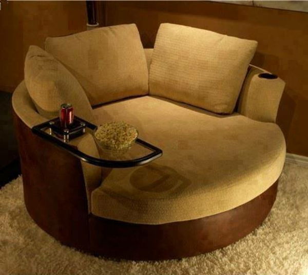 brezskrbno-kavč-moderno okrogle oblike