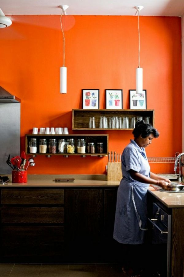 super-intressant-röd-kök-vägg färg
