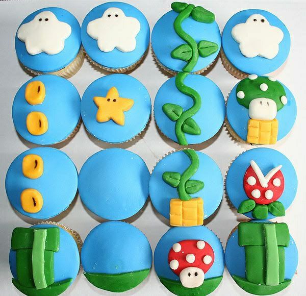 super mario figūros-super mario paveikslėliai-super-mario-simboliai-puikus pyragas-order-cupcakes-dekoruoti