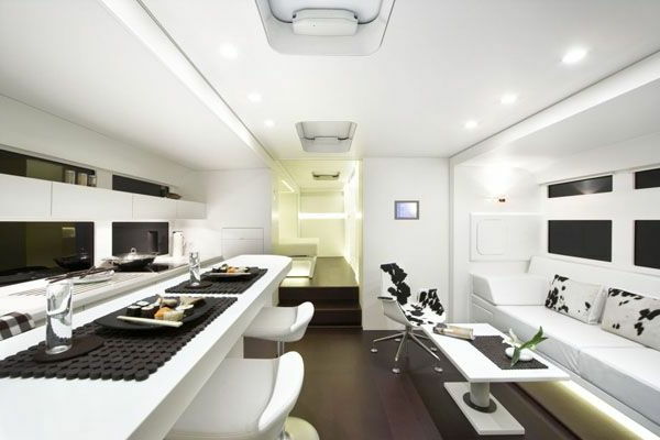 super-moderne kjøkken-i-Caravan Caravan Salon