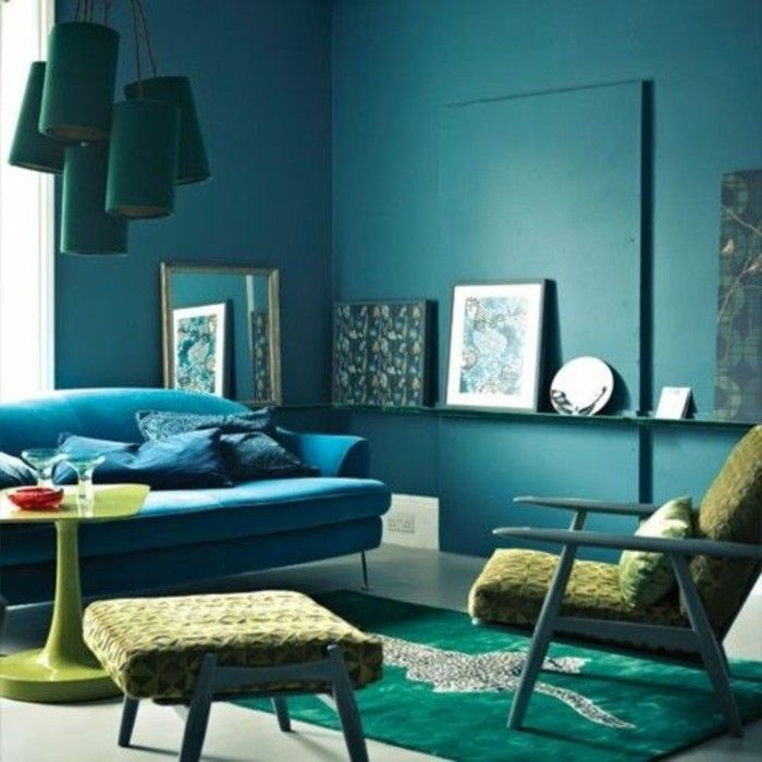super lep model-dnevna soba-modro-kavč-zeleno-stol