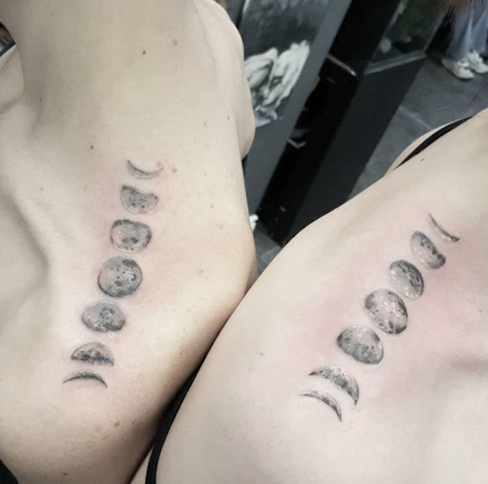 tetovirali faze lune na tattoo-u