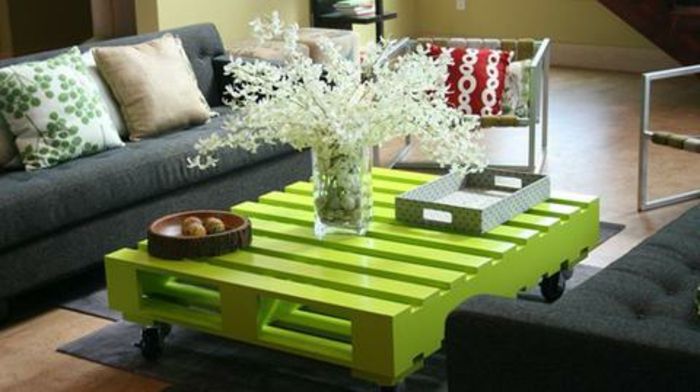 table-of-pallet-verde-colore