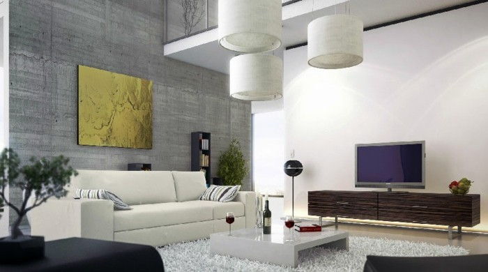 super-dnevna soba pohištvo Modern-stenske barve-super-design