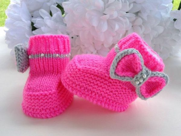 stor-design-virka-baby skor-stora-idéer-för-virka-in-pink