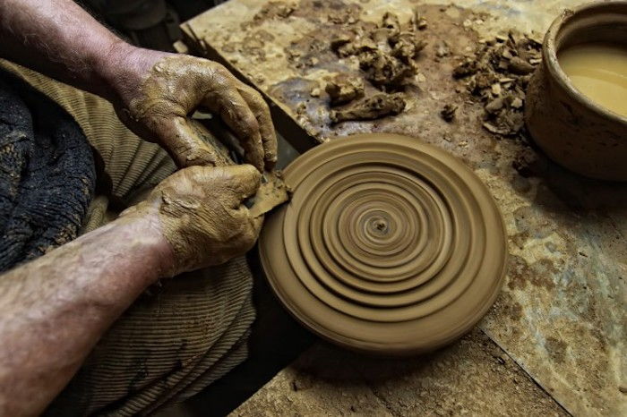 Ceramiche al giradischi, piastre di forma, strumenti di forma per l'argilla