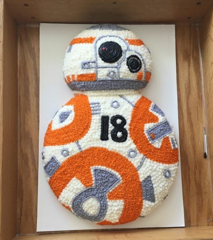 pita-na-18-rojstni dan Geburtstagstorten motiv pita-Star Wars pita do 18 rojstni dan