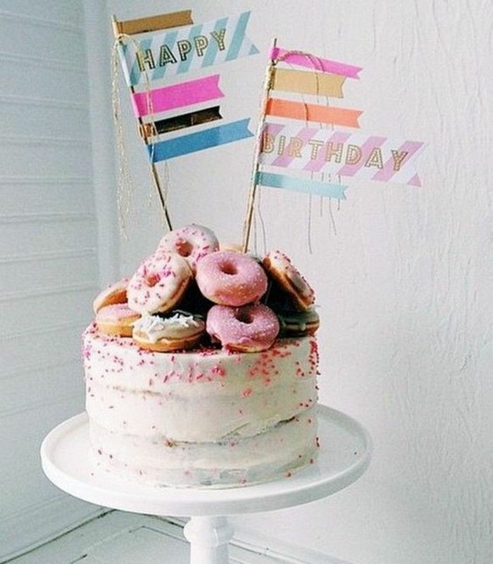 pie-de-18-Geburtstagstorten bolo de aniversário-com-berliner-Gâteau-geburtstagstorte