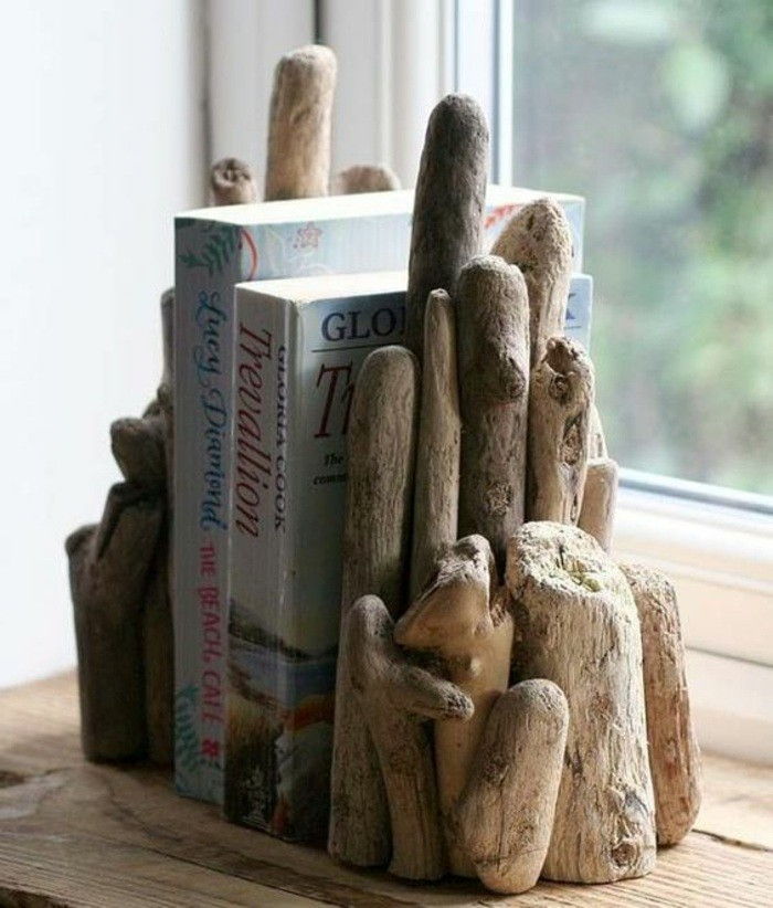 Driftwood-sau-make amatų knygos-fiksuotojo apdaila-DIY wood-