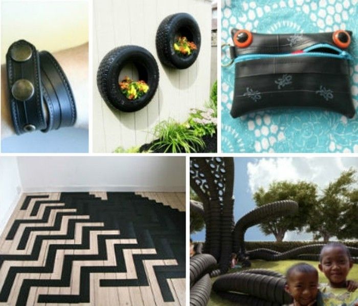 veliko ozadje rabljenih pnevmatikami recikliranje modernih-ideje-za-diy pohištvo