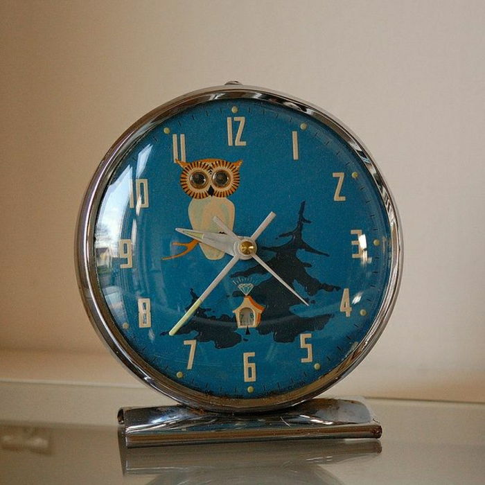 alarmă ceas de epocă-copil Ringer Owl Motif ceas amuzant alarmă