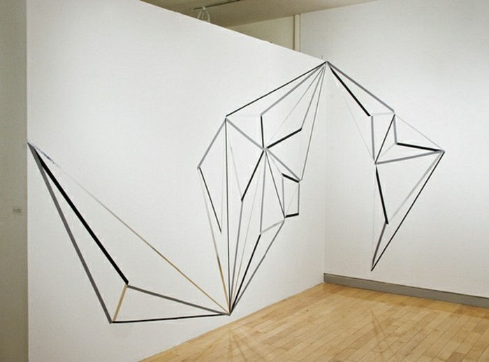 mall-to-föreställa-vit-vägg-form-färg design geometrisk-form