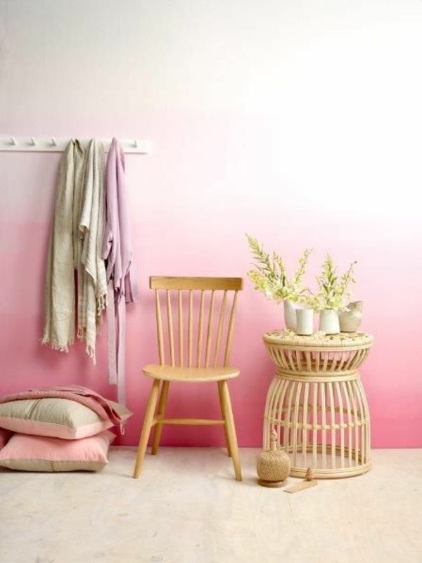 vestibolo-set-rosa-colore idee di design a parete a parete