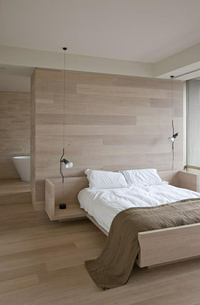 duvar tasarım ahşap-güzel-duvarlar-yaşam-duvar tasarım yatak odalı