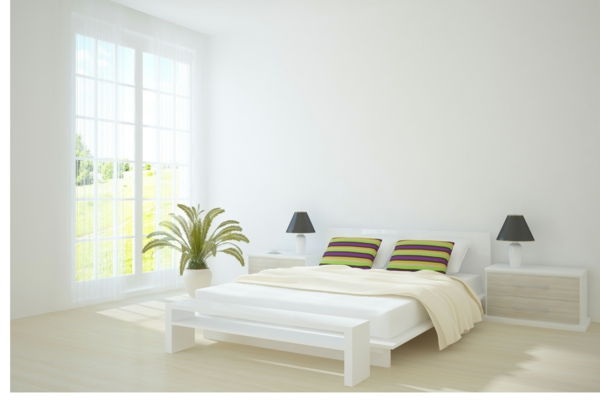 --wandgestaltung-spálňa-obývačka nápady-spálňa-múr farebné spálne, spálňa stenou farby