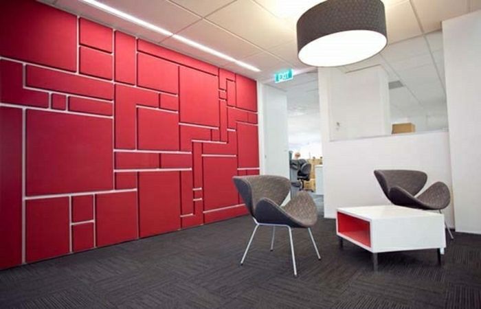 Pannello parete design muro rosso-wall-parete parete 3d pannello parete del pannello parete design-in-rosso