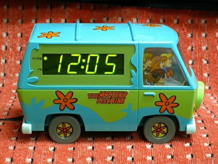 alarmă ceas-copil-copil-alarmă motive Scooby-Doo-ceas digital,