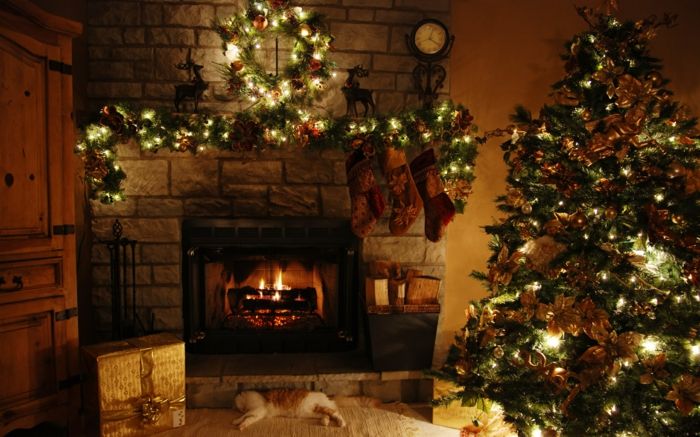 Vianočné izba s-osvetlenie-cozy-