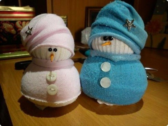 Kalėdų-sau-Tinker-puikus-Snowmen-of-kojinės-mama-ir-papa-