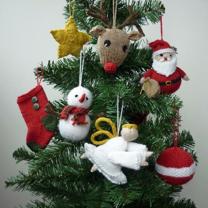 Papai Noel-crochet-a-picture-bonita do abeto