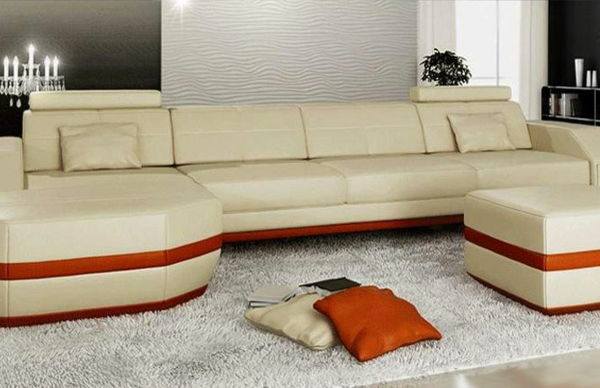 balta spalva-už kampą-sofa-drabužiai - sukurta moderni svetainė