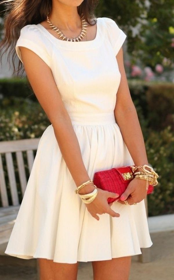 moda --White-poletje obleko damski obleke-obleke-Ženske za ženske