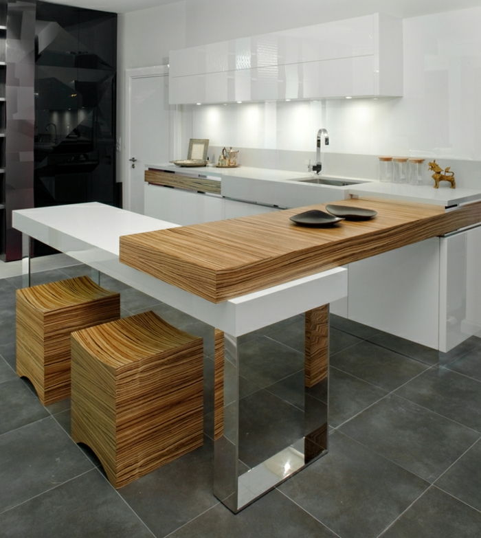 wohnideen-virtuvė-modernus dizainas-in-balta