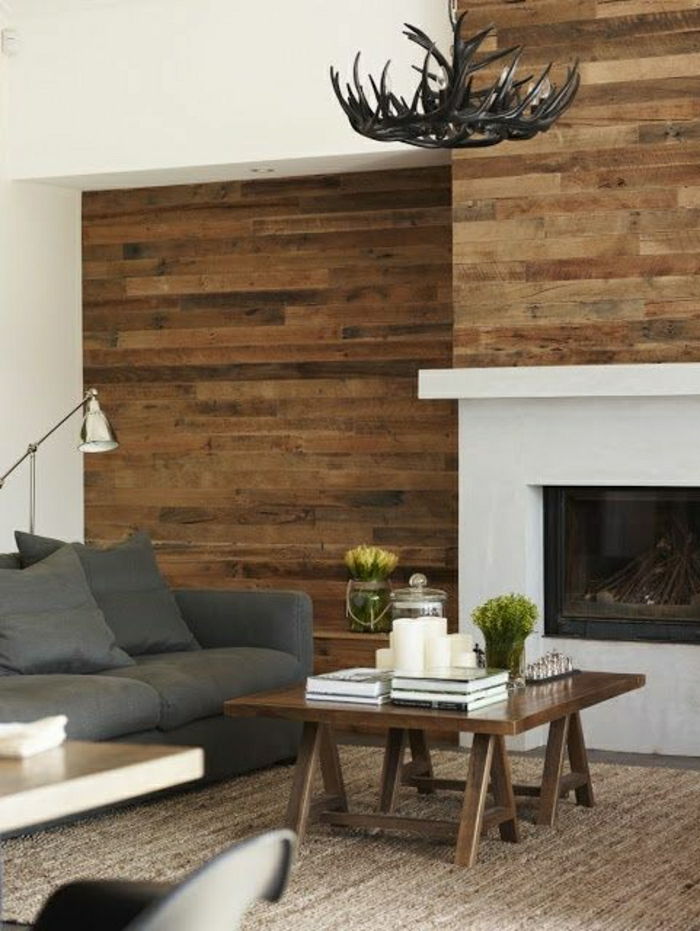 oturma odası-fikirler-duvar karosu-iç duvar fayans-odun iç-modern duvar tasarım duvar fayans