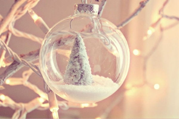 čudovito dekoracijo za božično drevo / idejo