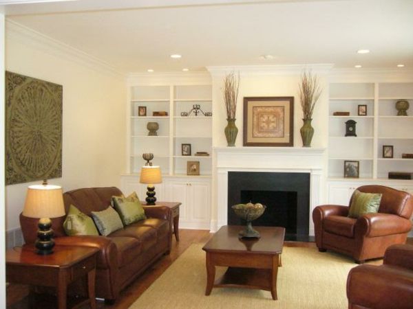 nádherné a moderné - škrupina farba-in-the-obývačka
